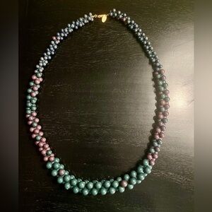 1960’s Miriam Haskell Elegant Barbell Necklace RARE